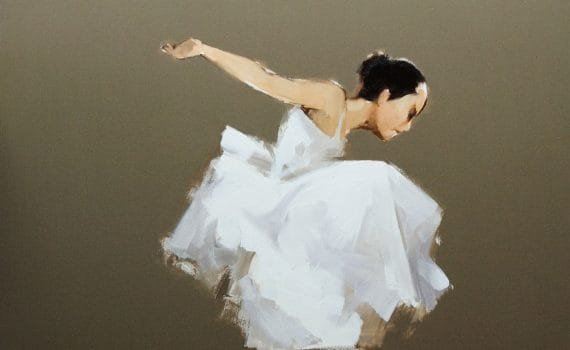 Painting of dancer