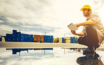 Belt and Road Cargo Worker