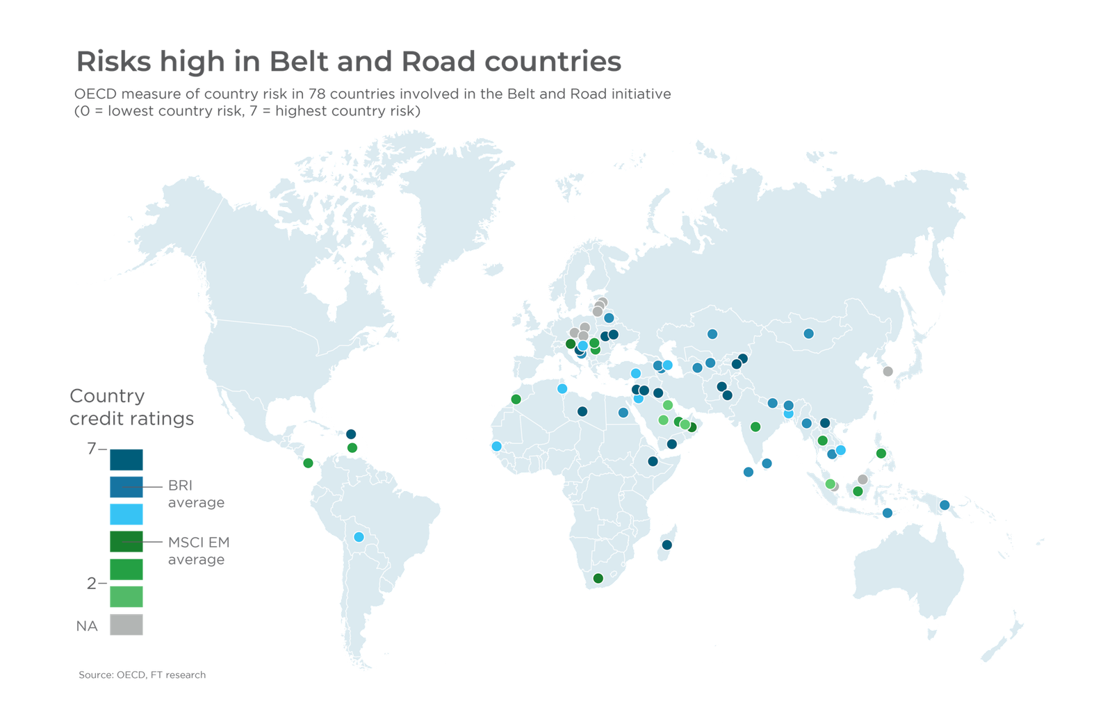 Risks high in Belt and Road countries