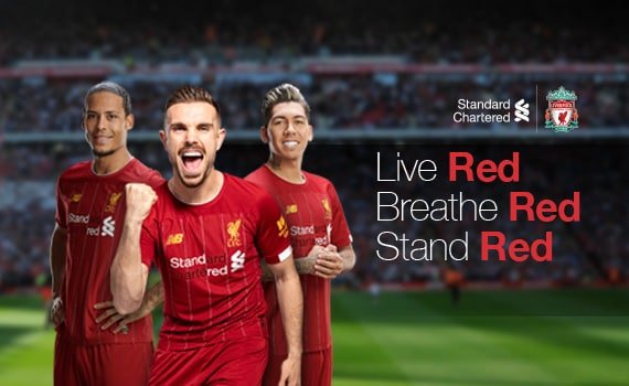 StandRed - Liverpool FC & Standard Chartered