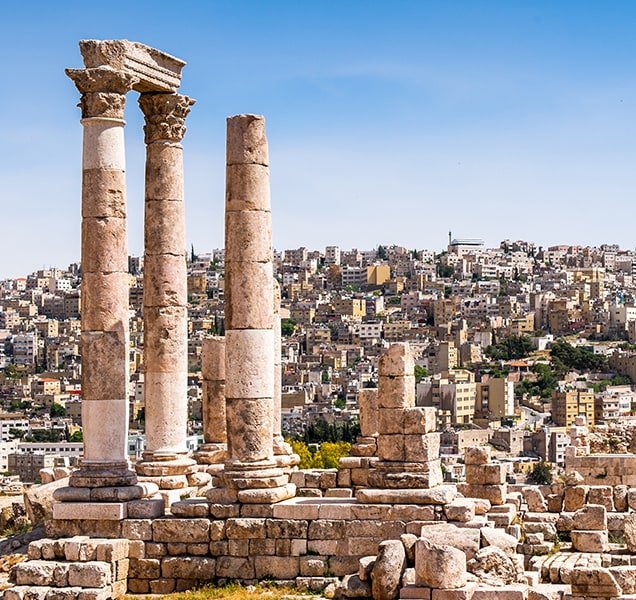 Temple of Hercules of the Amman Citadel complex