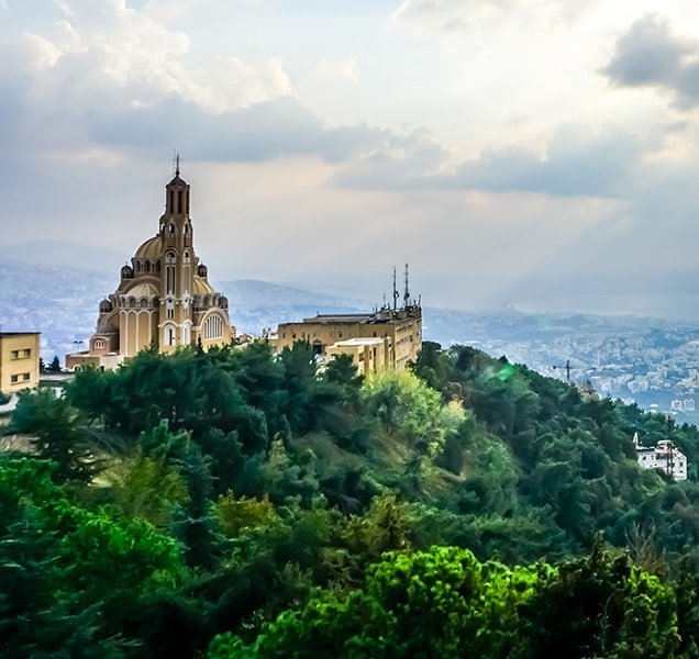 Saint Paul Basilica, Harissa, Lebanon