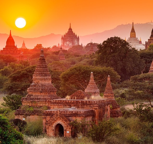 The Temples of Bagan(Pagan), Mandalay, Myanmar