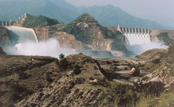 Tarbela Dam hydroelectric power, Pakistan