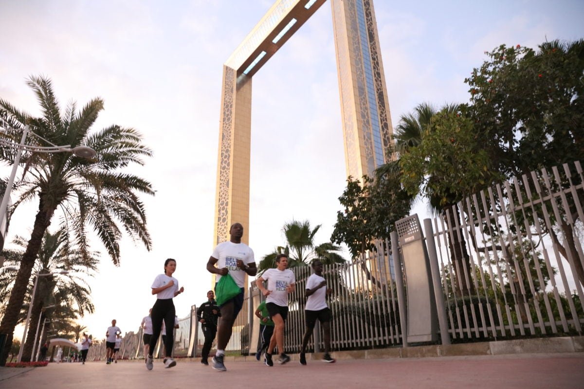 Belt & Road Relay Team in Dubai